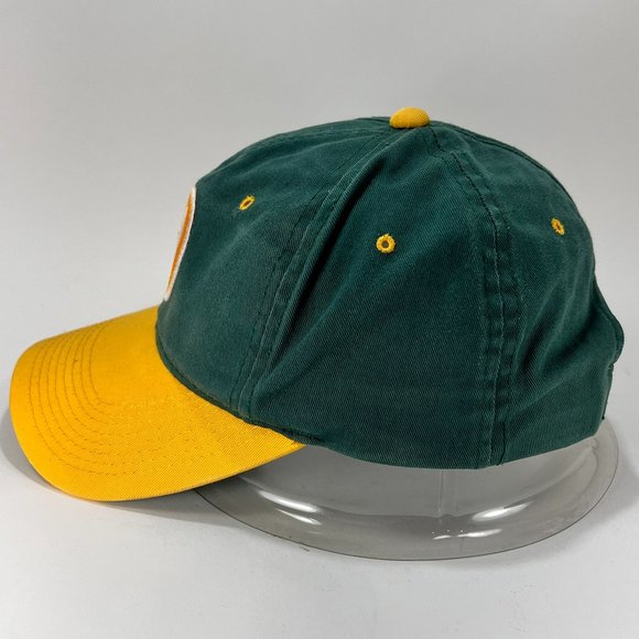 VTG Youngan Kudzu Tulsa Drillers Snapback Baseball Hat Cap Green Gold Mens - Picture 3 of 15